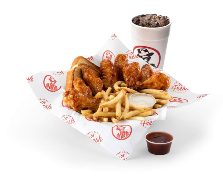 8 Wing Meal Slim Chickens