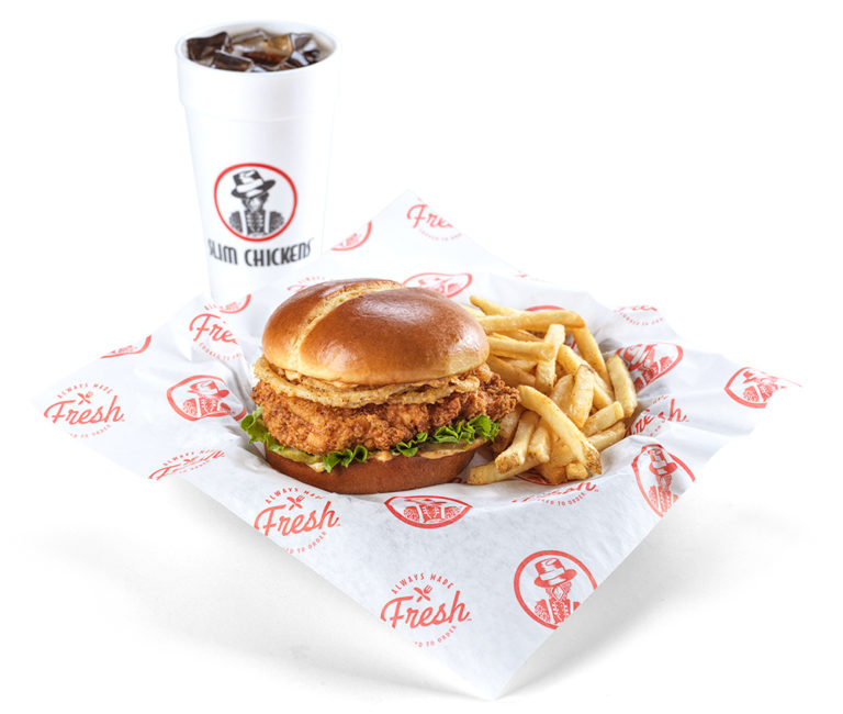 Cayenne Ranch Sandwich Meal Slim Chickens