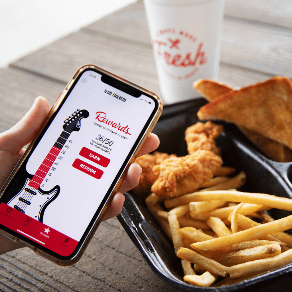 Download the Slim Chickens App