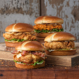 Slim Chickens Lineup Of Craft Sandwiches
