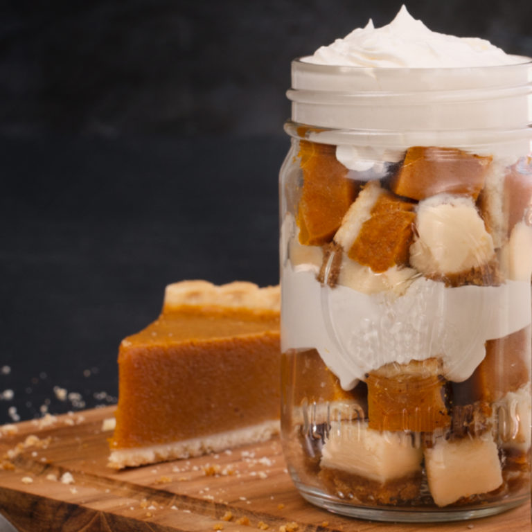 Slim Chickens Harvest Jar Dessert Pumpkin Cheesecake Slim Chickens Slim Chickens Harvest Jar Dessert Pumpkin Cheesecake Slim Chickens