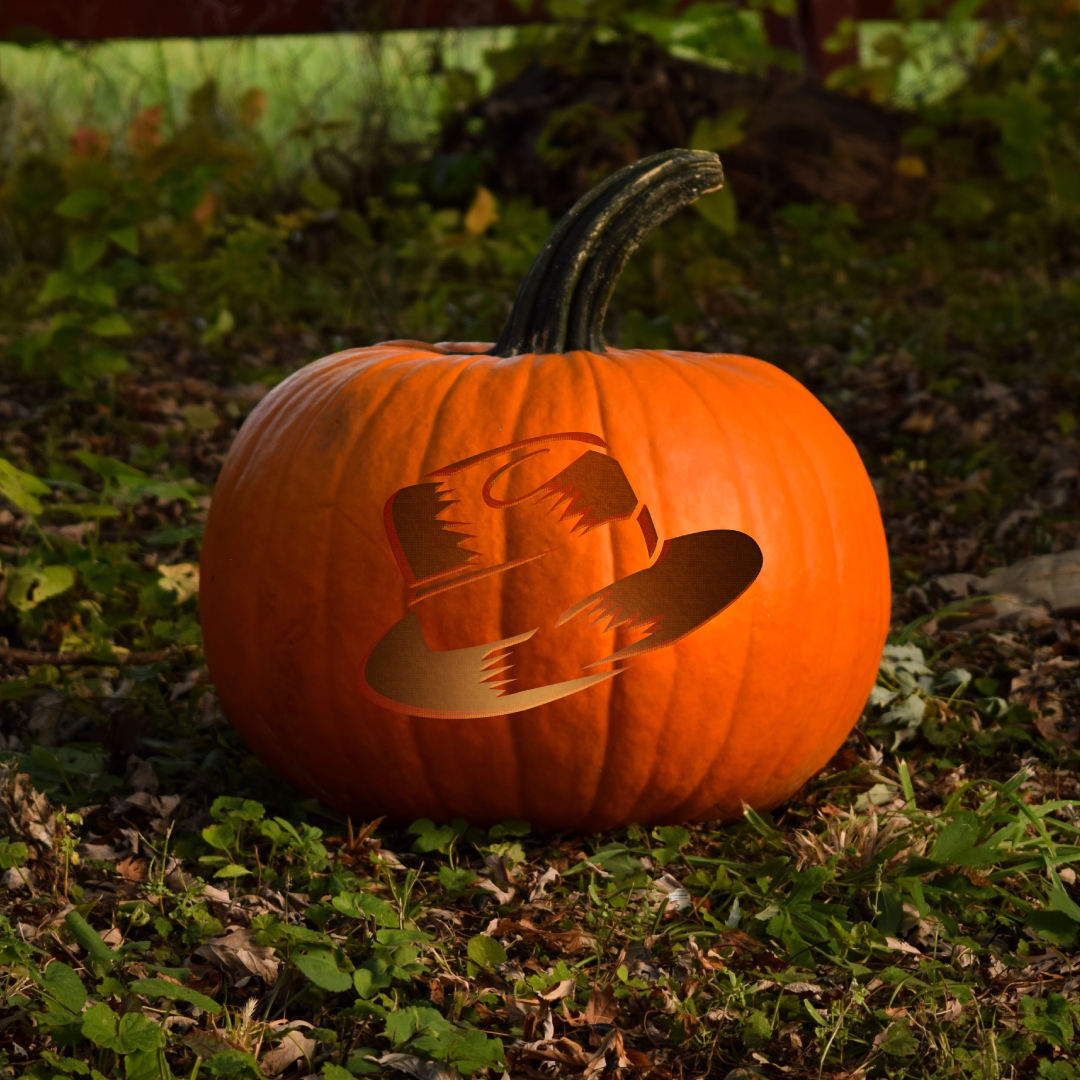 Slim Chickens Happy Halloween Pumpkin Carving Templates Slim Chickens Hat
