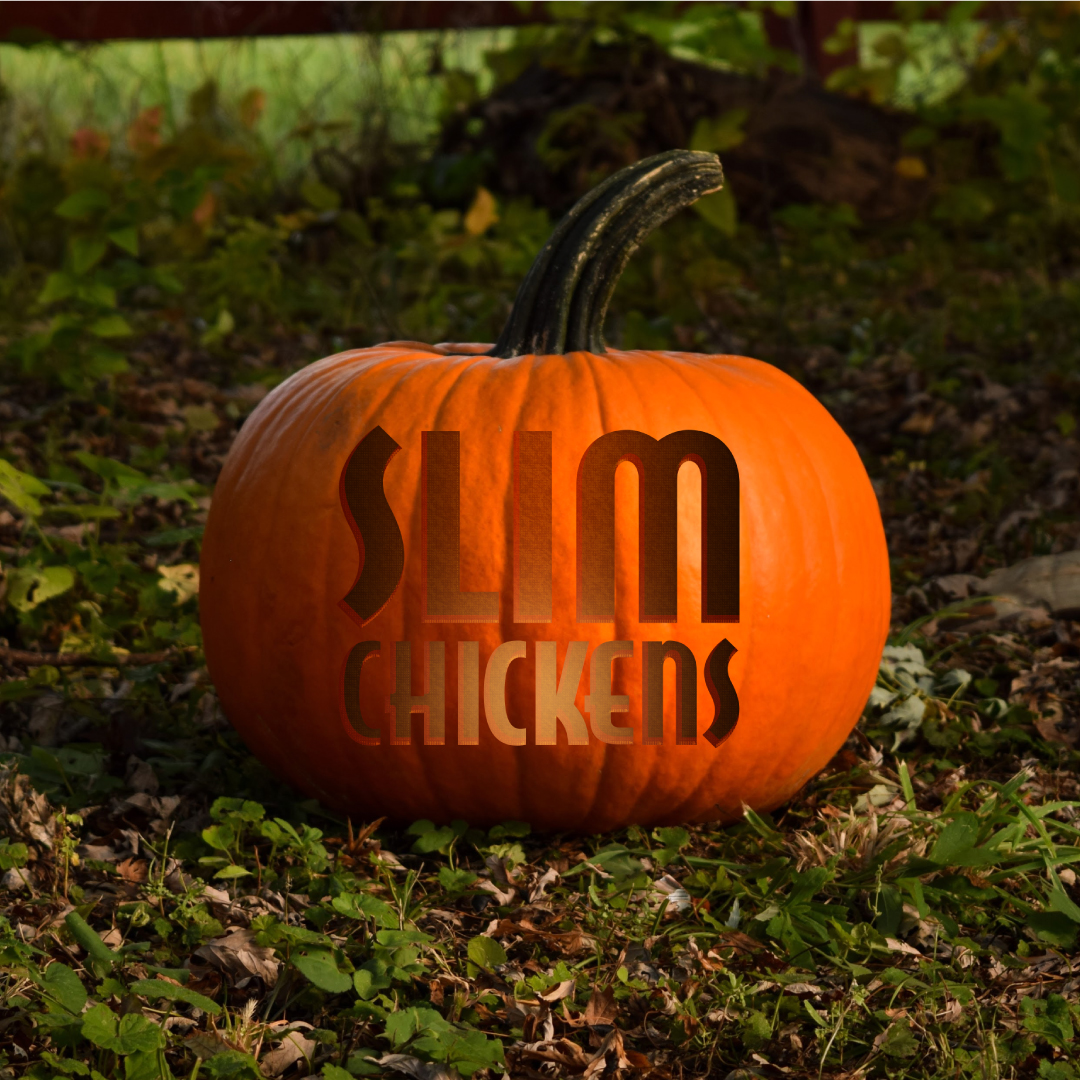 Slim Chickens Happy Halloween Pumpkin Carving Templates Slim Chickens Logo