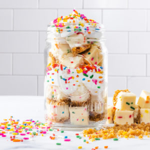 Slim Chickens Celebrating 20 Years Birthday Cheesecake Jar Dessert