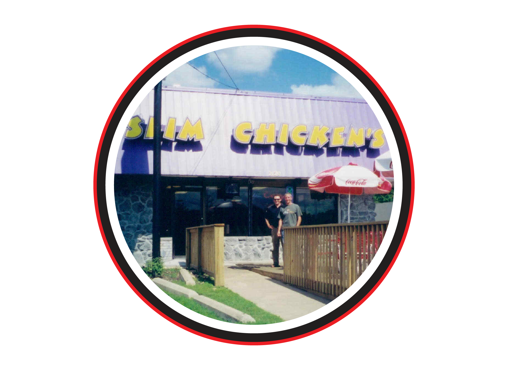 Slim Chickens Founders at the first location.